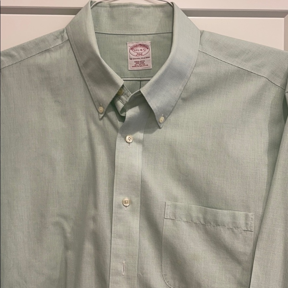 Brooks brothers button down shirt